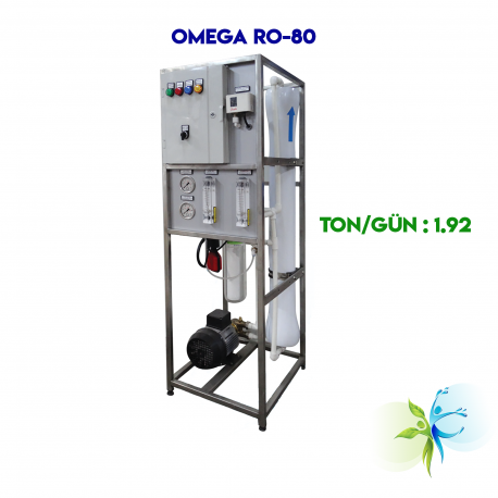 WaterGold Endüstriyel Su Aritma Cihazı OMEGA RO-80 Serisi Litre/Saat 80