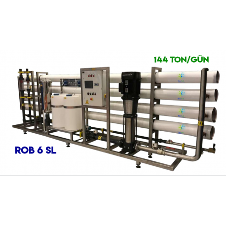 WaterGold Endüstriyel Su Aritma Cihazı RO 6 SL Serisi