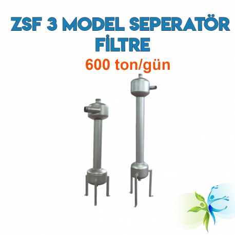 Watergold ZSF 3 Model Su Arıtma Seperatör Filtre
