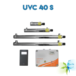 Watergold UVC 40 S Model  Mono Lamba Ultraviyole Su Arıtma Sistemi