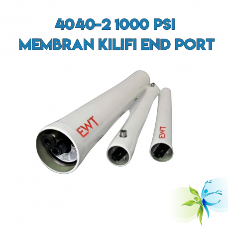 Watergold EWT 4040-2 1000 PSI Model Su Arıtma Membran Kılıfı End Port