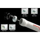 Watergold EWT 8040-1 450 PSI Model Su Arıtma Membran Kılıfı End Port