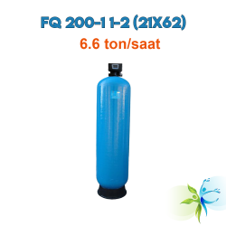 Watergold Su Aritma Cihazi Endüstriyel Kum Filtrasyon Sistemi FQ 200-1 1-2  Modeli-21X62-FRP Tank
