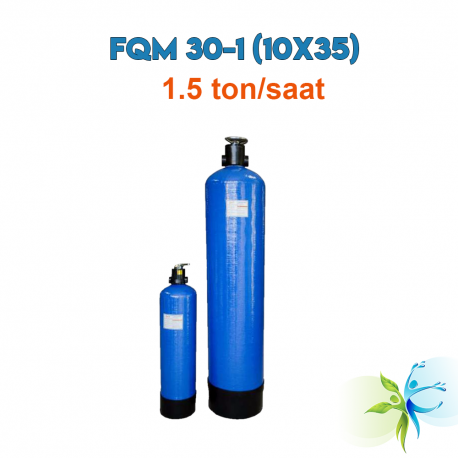 Watergold FQM 30-1 (10X35) Model Yarı Otomatik Kum Filtrasyon Sistemi