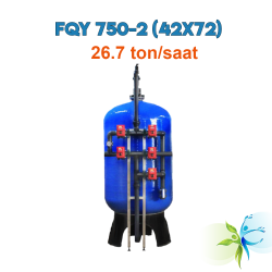 Watergold FQY 750-2 (42x72) Model Yüzey Borumalı Multimedya Kum Filtreleme Sistemi