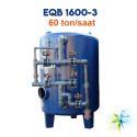 Watergold EQB 1600-3 Model Yüzey Borumalı Kum-Demir Filtreleme Sistemi