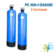 Watergold Su Aritma  Sistemleri FC 100-1(14X65)  Model  Endustriyel Multi Medya Aktif Karbon Filtre Sistemi-30 ton/gün
