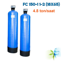Watergold Su Aritma  Sistemleri FC 150-1 1-2 (18X65) Model  Endüstriyel  Aktif Karbon Filtreleme Sistemi