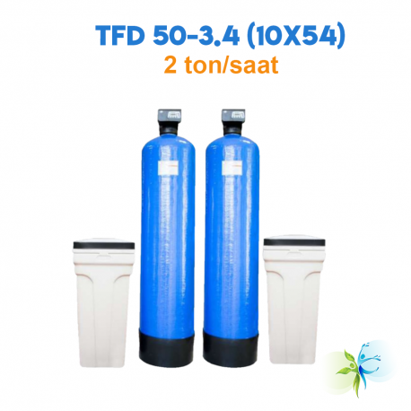 Watergold TFD 50-3.4 (10x54) Model Tandem Yumuşatma Sistemi