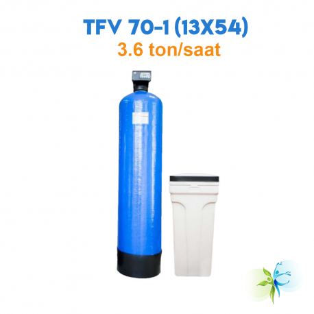 Watergold TFV 70-1 (13X54)     Su Yumuşatma Filtrasyon Sistemi