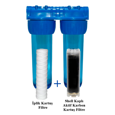 Pislik Çamur Tortu Temizleyici Koku Önleyici İplik Filtre 10" inç