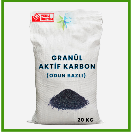 Watergold Su Arıtma Granül Aktif Karbon (Odun Bazlı) - 25 Kg