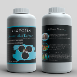 Karbolin Granül Aktif Karbon (Birinci Sınıf Coconut Bazlı) - 500gr