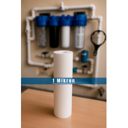 Su Arıtma Cihazı 1 Micron Sediment Tortu Filtre Kartuşu 10 inç