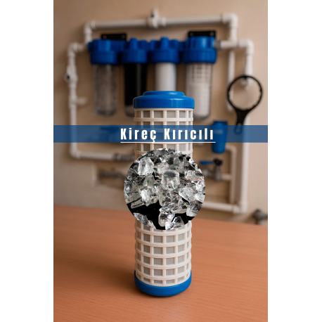 Su Arıtma ve Yumuşatma Kireç Kırıcılı Yıkanabilir Tortu Filtresi