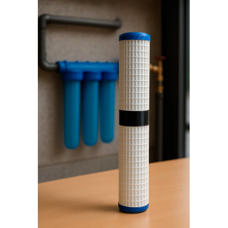 WaterGold Su Arıtma Cihazı Yıkanabilir Plastik Tortu Filtresi 20"