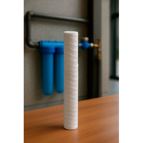 Su Arıtma Cihazı İplik Tortu Filtre Kartuşu 20"