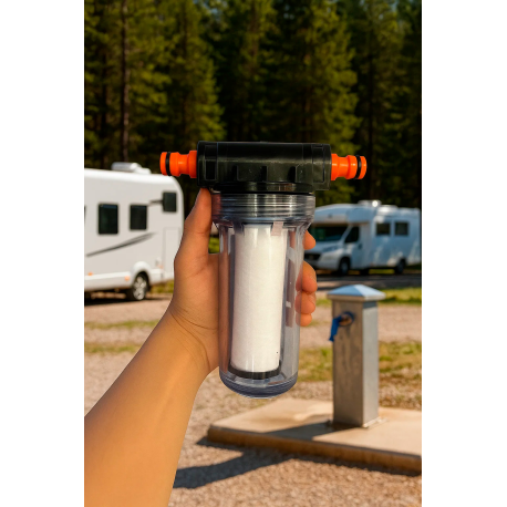 Car-Fil Karavan Su Deposu İnce Tortu Tutucu Dolum Filtresi