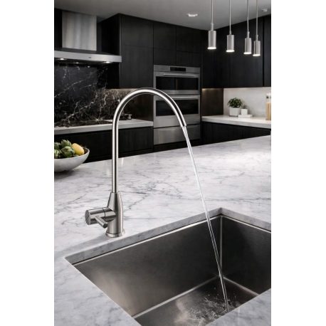 WaterGold 304 Paslanmaz Çelik Su Arıtma Musluğu
